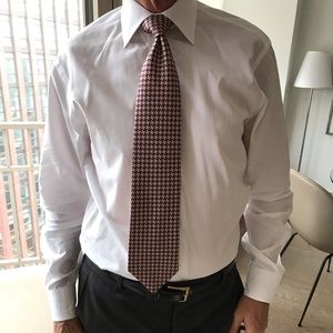 100% Silk Hickey Freeman Tie